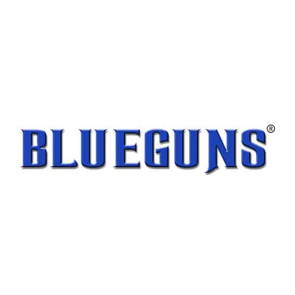 Markenseite der Firma: Blueguns