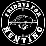 Aufkleber Heckscheibe Fridays for Hunting 30cm - Foxedo GmbH