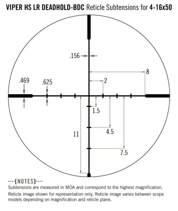 Vortex Viper HS LR 4-16x50 Dead-Hold BDC MOA – Bild 7
