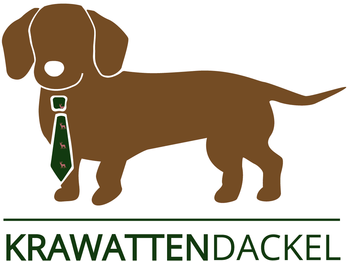 Markenseite der Firma: Krawattendackel