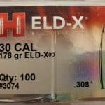 Hornady ELD-X® EXTREMELY LOW DRAG - EXPANDING  .30 178gr. 100 Stück